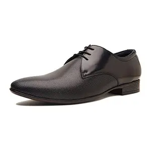 Derby Men's Black Formal Shoes-9 UK (43 EU) (DC-112)