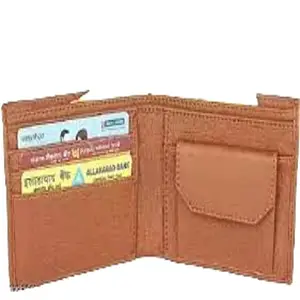 SHINE STYLE B31 Brown Men Casual Artificial Leather Wallet for Men, Men's Wallet, Gents Wallet, Gents Purse for Men, Album Wallets, Card Holder Wallets A11