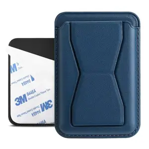 Sevenaire Wallet Case for All Smartphones (Faux Leather, Polyurethane Leather 3M Tape | Blue)