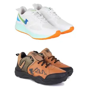 Stylish Shoes for Men.Quality Shoes for Men's SIY-(Combo-2)-1101-606-8 Multicolor