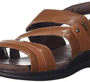 Red Chief Men's Brown Leather Sandal (RC486 003),7 UK
