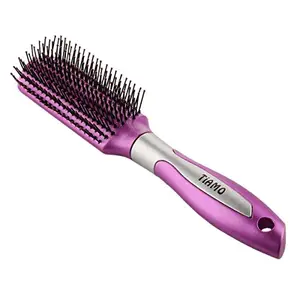 Flat Tiamo Hairbrush for grooming and daily styling
