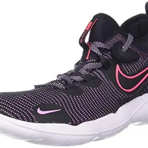 Nike Women's WMNS Flex 2020 Rn Beyond Pink/Black-Flash Crimson Running Shoe-5 Kids UK (CJ0217-600)