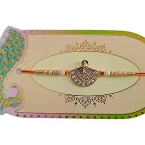 ‎ Hollis Creations Beautifull Rakhi with Special Rakshabandhan for Brothers (Rakhi-1)