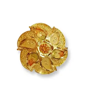 LAABU Latest Stylish Gold Plated Traditional Ring for Women| adjustable stylish gold plated traditional ethnic Fashion ring jewellery