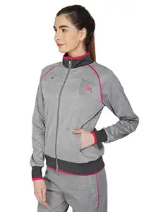 Vector X Lady Bird Girls Lightweight Sports Jacket (Grey)
