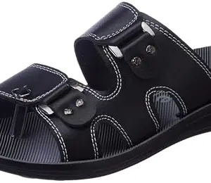 Aqualite Men PG-1083-P Sandal, Black, 7 UK/India