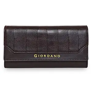 Giordano Women's Brown PU Casual Wallet