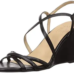 Naturalizer Women Kelsi Black Leather Fashion Sandals-6 (7646172)