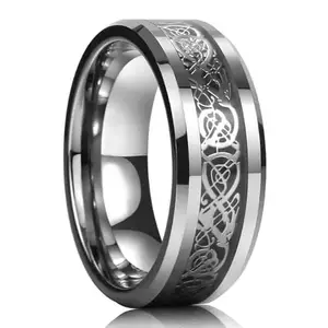 KRYSTALZ Black Dragon 316L Stainless Steel Ring for Men's (Pack Of 1 Piece) (17)