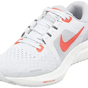 Nike Womens WMNS AIR Zoom Vomero 16 Pure Platinum/LT Crimson-Wolf Grey Running Shoe - 4 UK (DA7698-005)