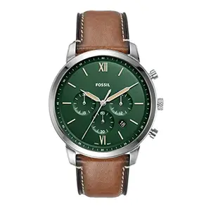 Fossil Neutra Analog Green Dial Men's Watch-FS5963