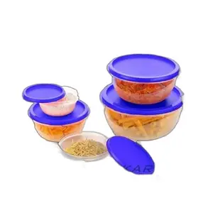 Kitchen Container | Stackable Refrigerator Organizer for Fresh Food Storage | BPA-Free Kitchen Solution Transparent Food Storage Stackable frid|Design - 489for Home 2292 Kitchen