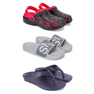 DRACKFOOT sandal for Men's,slip-ons,quality casaul sandals for Men's GR-SAN-(3-COMBO)-3017-1589-3153-10