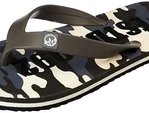 Woodland Men's Grey Flip Flop-6 UK 40 EU (FF 4182021)