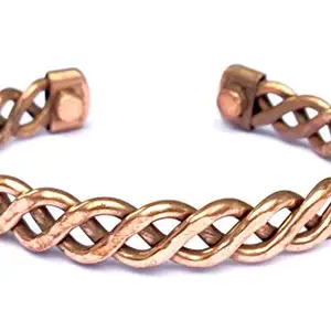 Discount4product Copper Color Bracelet with Attractive Design Design-2