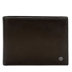 eske Brooks - Genuine Leather Mens Bifold Wallet - Holds Cards, Coins and Bills - 6 Card Slots - Everyday Use - Travel Friendly - Handcrafted - Durable - Water Resistant