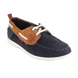 Red Chief Formal Boat Shoe for Men Blue