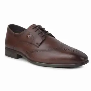 Lee Cooper Mens Formal Shoes (Brown, UK Footwear Size System, Adult, Men, Numeric, Medium, 5)