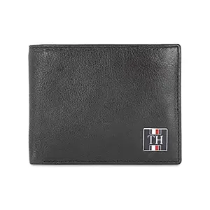 Tommy Hilfiger Softer Mens Passcase Leather Wallet Black (8903496162219)