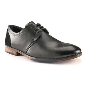 marching toes Men's Formal Brogues Shoes Black