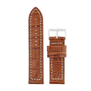 Titan 24MM BLACK Genuine Leather Strap for MEN