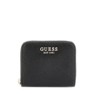 Guess Women's Black Textured Wallet| Ladies Purse Handbags | Gift For Ladies