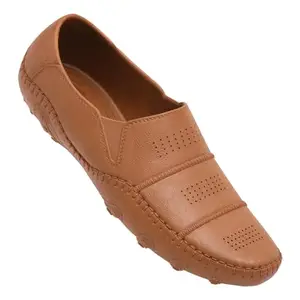 WALKAROO 12316 Mens Casual Shoe for Regular Wear - Tan