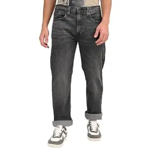 Levi's Men's 505 Straight Fit Mid Rise Jeans