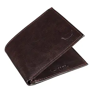 USL Genuine Leather Latest Stylish Wallet for Men and Boy (Brown)