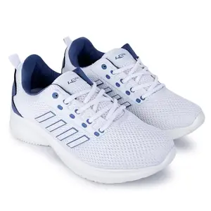 Lancer Mens WONDER-22WHT-SGRY White Running Shoe, 9