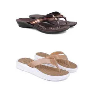 Women's Sandals | Lightweight Wear| Stylish & Easy to Wear For Women'S GP-SAN-(2-COMBO)-1955-1860-7-EURO-38