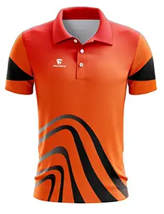 TRIUMPH Men's Customized Designer Cricket T-Shirt Size XXXL Multicolour