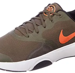 Nike Mens City REP TR Cargo Khaki/Safety Orange-Black-White Running Shoe - 6 UK (DA1352-300)