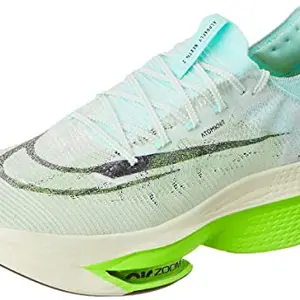 Nike Womens WMNS AIR Zoom ALPHAFLY Next% 2 Mint Foam/Cave Purple-Volt-Coconut Milk Training Shoe - 4 UK (DV9425-300)