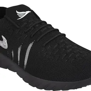 Blacktown Running/Walking/Sports Shoes (F-13 Black Silver-7