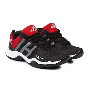 Lancer Mens Sports Shoes (Black Red, 10UK)