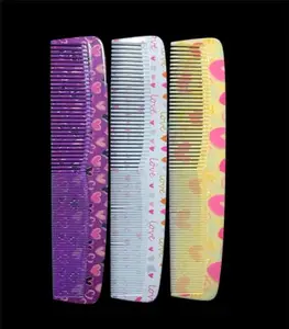 Fabowlous Multicolour Dressing Hair Comb For Women, Pack of 3