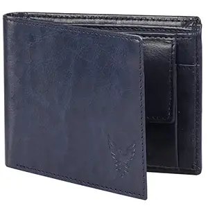 Goldalpha Men Casual Blue Artificial Leather Wallet (54)