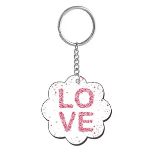 Family Shoping Valentine Day Gifts Love Keychain Key Ring for Girlfriend Boyfriend Husband Wife Valentine Day Special