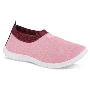 ELECANT Casual Bellies for Women's | Lightweight and Comfortable Daily Use Slip-On Bellies for Women's Pink