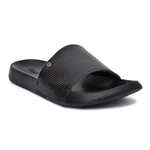 Ariwa Casual Slip On Slipper for Men, (ARS-Slider-Black)