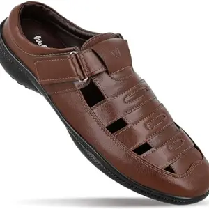 WALKAROO Men's Sandals (20016266-BRN) 06 UK