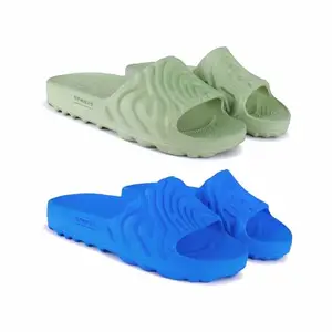 BERSACHE Lightweight Stylish Sandals for MenZ-Combo(PR)-6049-6048 Multicolor