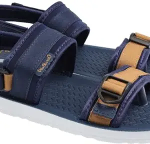 WALKAROO XG8350 Mens Casual and Regular Wear Sandals - Tan
