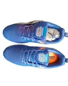 Mens Glowrun Reflective Running Regular Sports Shoes (Numeric_9) Blue