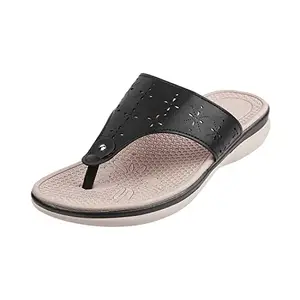 Mochi Womens Synthetic Black Slip Ons (Size (3 UK (36 EU))