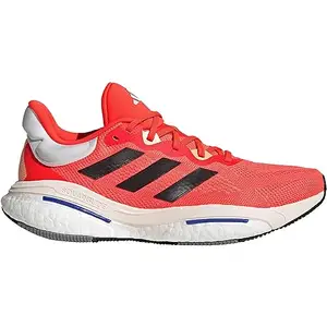 Adidas Men Synthetic SOLARGLIDE 6 M Running Shoes, Solred/CBLACK/LUCBLU, UK-9