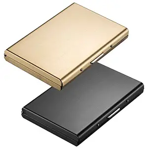 Stealodeal Black and Gold Metal Limited Edition ATM Card Holder