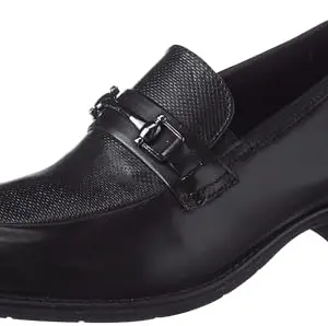 Lee Cooper Men's LC5222E Leather Formal Shoes_Black_41